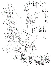 Steering Assembly parts for Craftsman Front-Engine Lawn Tractor 917250020 from AppliancePartsPros.com