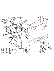 Mower Lift parts for Craftsman Front-Engine Lawn Tractor 917250030 from AppliancePartsPros.com