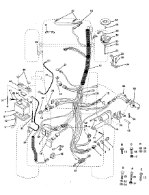 Electrical parts for Craftsman Front-Engine Lawn Tractor 917250031 from AppliancePartsPros.com