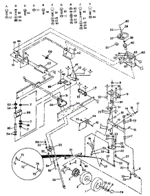 Steering parts for Craftsman Front-Engine Lawn Tractor 917250031 from AppliancePartsPros.com