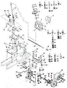 Steering Assembly parts for Craftsman Front-Engine Lawn Tractor 917250040 from AppliancePartsPros.com
