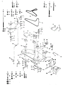 Mower parts for Craftsman Front-Engine Lawn Tractor 917250040 from AppliancePartsPros.com