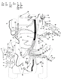 Electrical parts for Craftsman Front-Engine Lawn Tractor 917250051 from AppliancePartsPros.com
