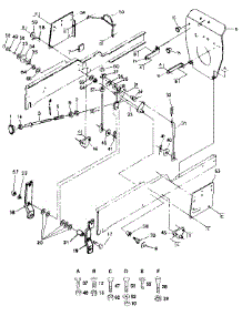 Lift Adjustment parts for Craftsman Front-Engine Lawn Tractor 917250051 from AppliancePartsPros.com