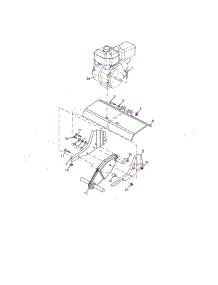 Transmission parts for Craftsman Front-Tine Tiller 91725009 from AppliancePartsPros.com