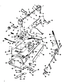 Replacement Parts parts for Craftsman Complete Deck 917250119 from AppliancePartsPros.com
