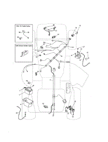Electrical parts for Craftsman Front-Engine Lawn Tractor 917250220 from AppliancePartsPros.com