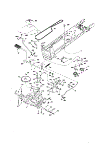 Ground Drive parts for Craftsman Front-Engine Lawn Tractor 917250220 from AppliancePartsPros.com