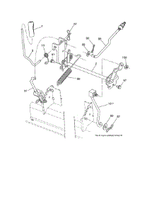 Lift parts for Craftsman Front-Engine Lawn Tractor 917250220 from AppliancePartsPros.com