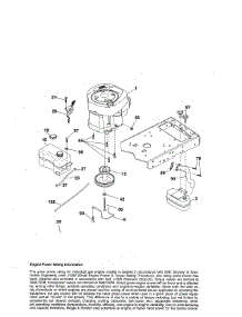 Engine parts for Craftsman Front-Engine Lawn Tractor 917250221 from AppliancePartsPros.com