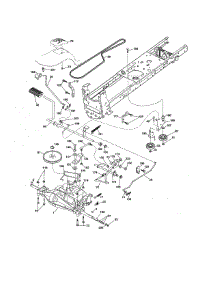 Ground Drive parts for Craftsman Front-Engine Lawn Tractor 917250222 from AppliancePartsPros.com