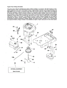 Engine parts for Craftsman Front-Engine Lawn Tractor 917250222 from AppliancePartsPros.com