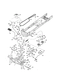 Ground Drive parts for Craftsman Front-Engine Lawn Tractor 917250230 from AppliancePartsPros.com