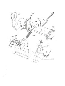 Lift parts for Craftsman Front-Engine Lawn Tractor 917250230 from AppliancePartsPros.com