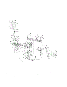 Steering parts for Craftsman Front-Engine Lawn Tractor 917250240 from AppliancePartsPros.com