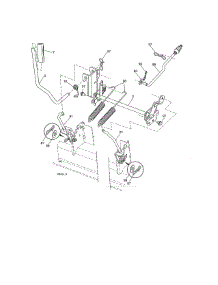 Lift parts for Craftsman Front-Engine Lawn Tractor 917250251 from AppliancePartsPros.com