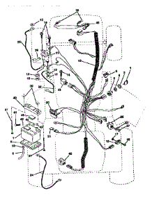Electrical parts for Craftsman Front-Engine Lawn Tractor 917250260 from AppliancePartsPros.com