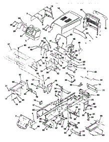 Chassis And Enclosures parts for Craftsman Front-Engine Lawn Tractor 917250260 from AppliancePartsPros.com