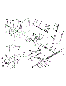 Lift Assembly parts for Craftsman Front-Engine Lawn Tractor 917250260 from AppliancePartsPros.com