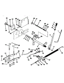 Lift Assembly parts for Craftsman Front-Engine Lawn Tractor 917250261 from AppliancePartsPros.com