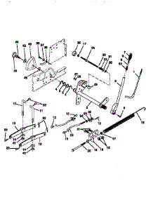 Lift Assembly parts for Craftsman Front-Engine Lawn Tractor 917250262 from AppliancePartsPros.com