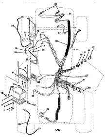 Electrical parts for Craftsman Front-Engine Lawn Tractor 917250270 from AppliancePartsPros.com