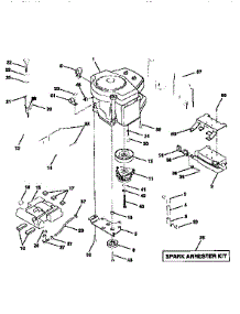 Engine parts for Craftsman Front-Engine Lawn Tractor 917250270 from AppliancePartsPros.com