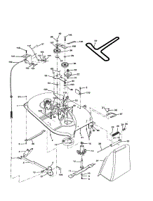 Mower parts for Craftsman Front-Engine Lawn Tractor 917250370 from AppliancePartsPros.com