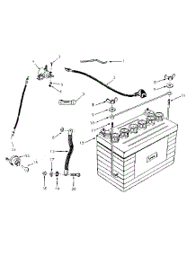Electrical System parts for Craftsman Front-Engine Lawn Tractor 91725040 from AppliancePartsPros.com