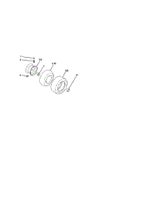 Wheels And Tires parts for Craftsman Front-Engine Lawn Tractor 917250430 from AppliancePartsPros.com