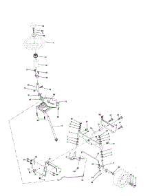 Steering Assembly parts for Craftsman Front-Engine Lawn Tractor 917250431 from AppliancePartsPros.com