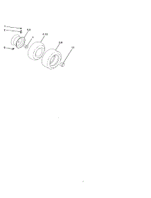 Wheels And Tires parts for Craftsman Front-Engine Lawn Tractor 917250431 from AppliancePartsPros.com