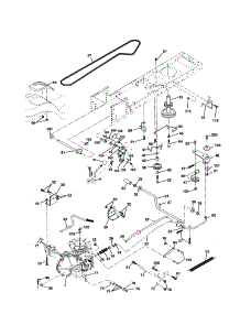 Ground Drive parts for Craftsman Front-Engine Lawn Tractor 917250450 from AppliancePartsPros.com