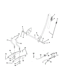 Lift Assembly parts for Craftsman Front-Engine Lawn Tractor 917250450 from AppliancePartsPros.com