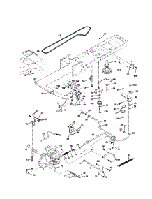 Ground Drive parts for Craftsman Front-Engine Lawn Tractor 917250470 from AppliancePartsPros.com