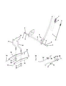 Lift Assembly parts for Craftsman Front-Engine Lawn Tractor 917250470 from AppliancePartsPros.com