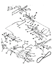 Ground Drive parts for Craftsman Front-Engine Lawn Tractor 917250480 from AppliancePartsPros.com