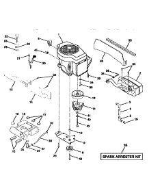 Engine parts for Craftsman Front-Engine Lawn Tractor 917250480 from AppliancePartsPros.com