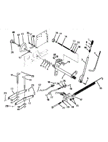 Lift Assembly parts for Craftsman Front-Engine Lawn Tractor 917250480 from AppliancePartsPros.com