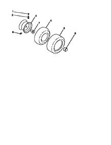 Wheels And Tires parts for Craftsman Front-Engine Lawn Tractor 917250481 from AppliancePartsPros.com