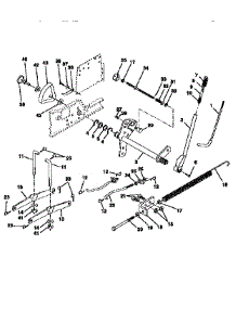 Lift Assembly parts for Craftsman Front-Engine Lawn Tractor 917250481 from AppliancePartsPros.com