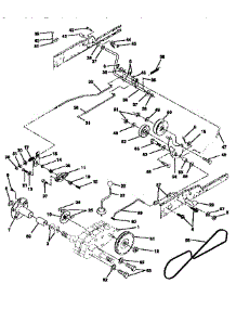 Ground Drive parts for Craftsman Front-Engine Lawn Tractor 917250482 from AppliancePartsPros.com
