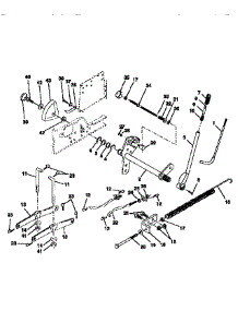 Lift Assembly parts for Craftsman Front-Engine Lawn Tractor 917250482 from AppliancePartsPros.com