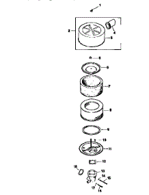 Eng, Air Intake, Mv18s, Type 58560 parts for Craftsman Front-Engine Lawn Tractor 917250490 from AppliancePartsPros.com