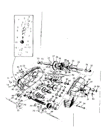 Transaxle parts for Craftsman Front-Engine Lawn Tractor 91725050 from AppliancePartsPros.com