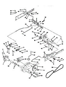Ground Drive parts for Craftsman Front-Engine Lawn Tractor 917250510 from AppliancePartsPros.com