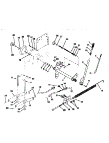 Lift Assembly parts for Craftsman Front-Engine Lawn Tractor 917250510 from AppliancePartsPros.com