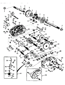 Transaxle parts for Craftsman Front-Engine Lawn Tractor 917250510 from AppliancePartsPros.com