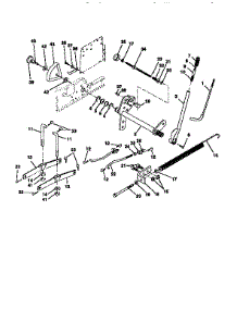 Lift Assembly parts for Craftsman Front-Engine Lawn Tractor 917250540 from AppliancePartsPros.com