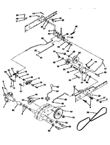 Ground Drive parts for Craftsman Front-Engine Lawn Tractor 917250541 from AppliancePartsPros.com